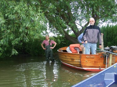 a-j's handsome clinker dinghy