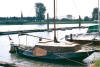 floris's British Seagull on his claasic dutch boat small