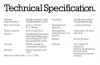 Technical Spec. - Click to enlarge
