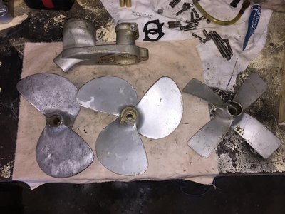 Later props 2 &amp; 3 blade  plus 4 blade 102 prop