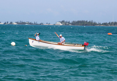 A little breeze and chop is no match for a good boat and strong motor!