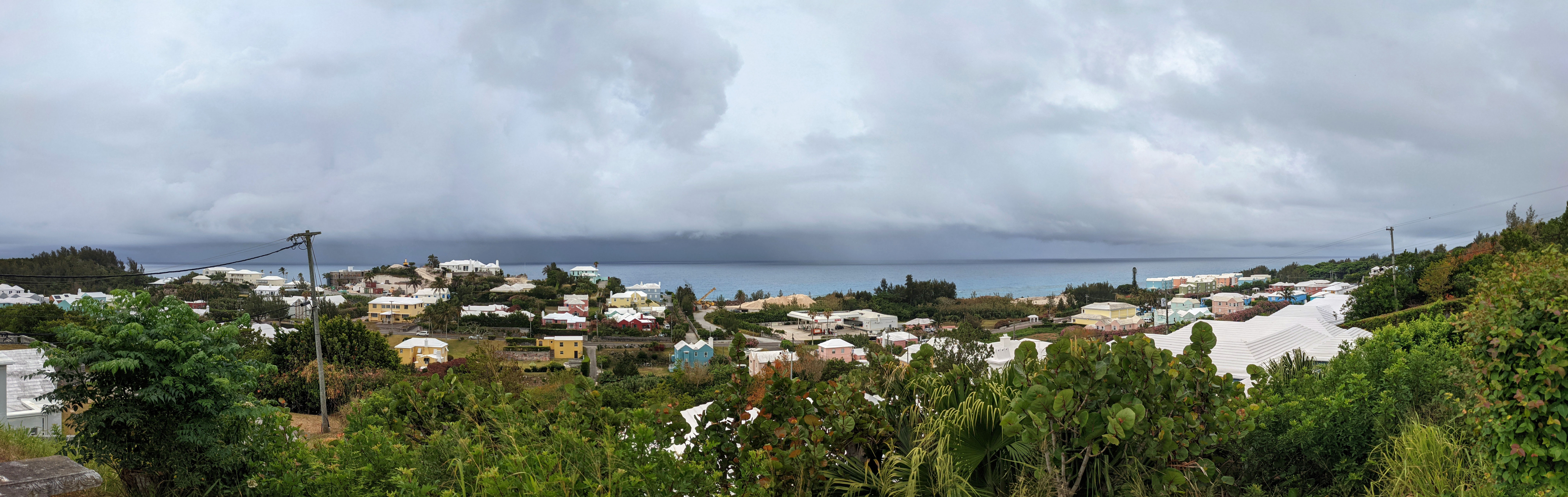 Ominous clouds off south shore!