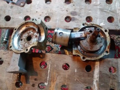 crank case halves